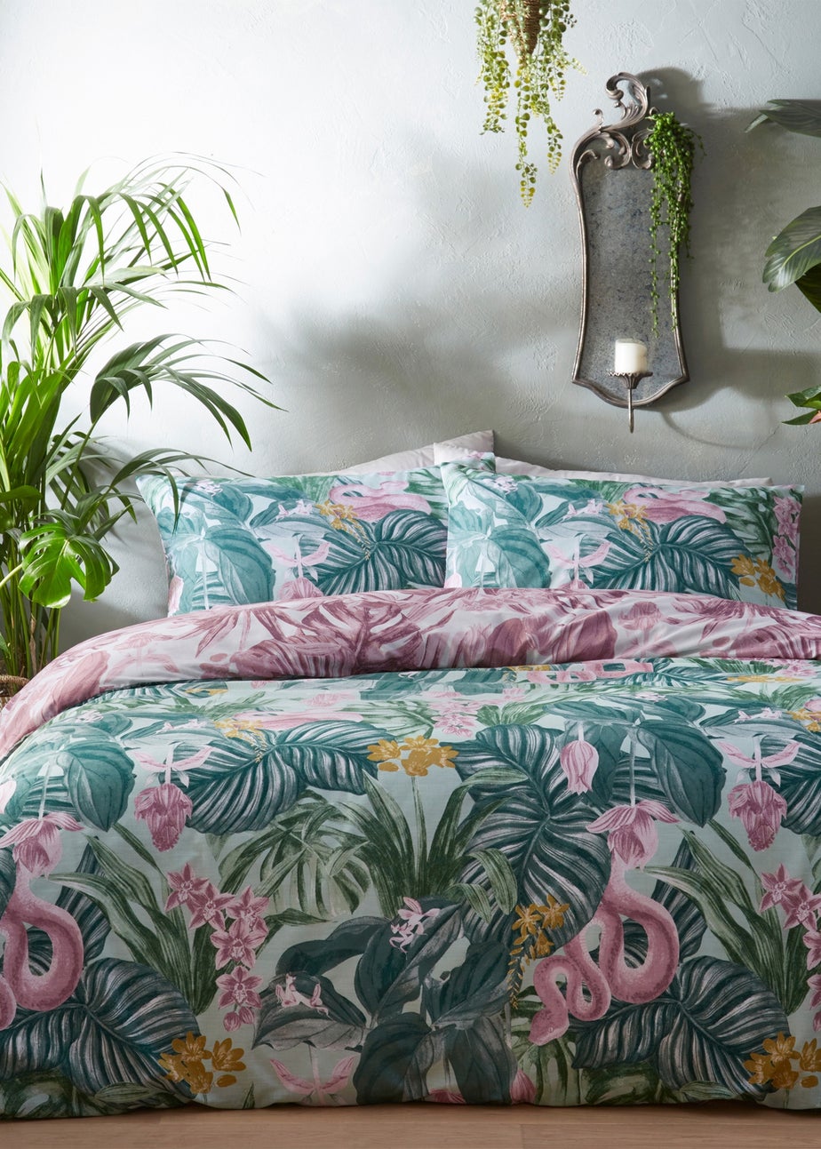furn. Medinilla Tropical Duvet Cover Set