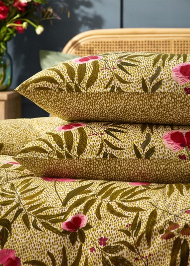 Wylder Nature House Of Bloom Poppy Floral Duvet Cover Set