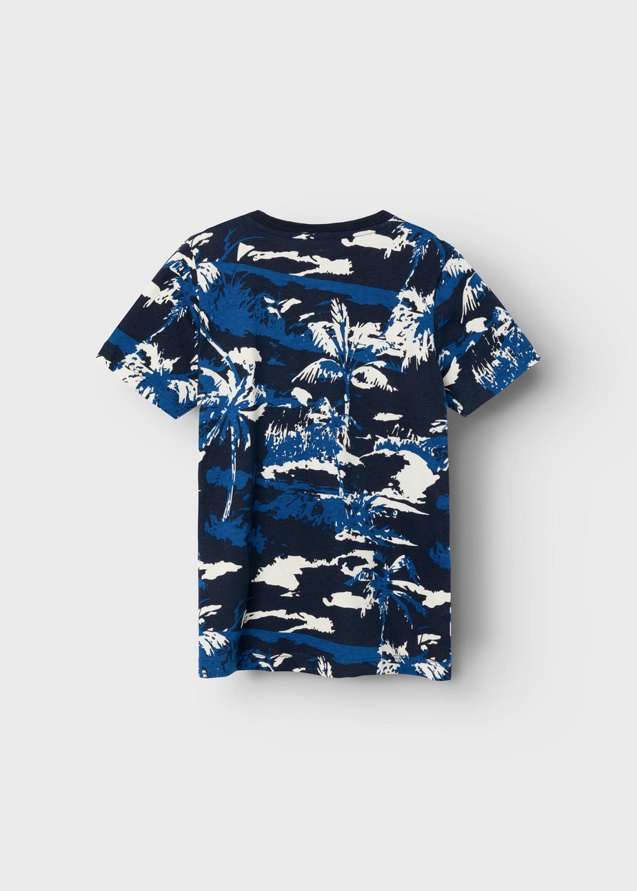 Name It Boys Multicolour Palm Print T-Shirt (6-12yrs)