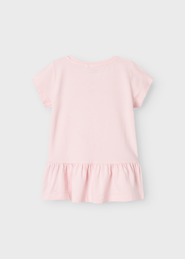 Name It Girls Pink Chilling Tunic Top (1-5yrs)