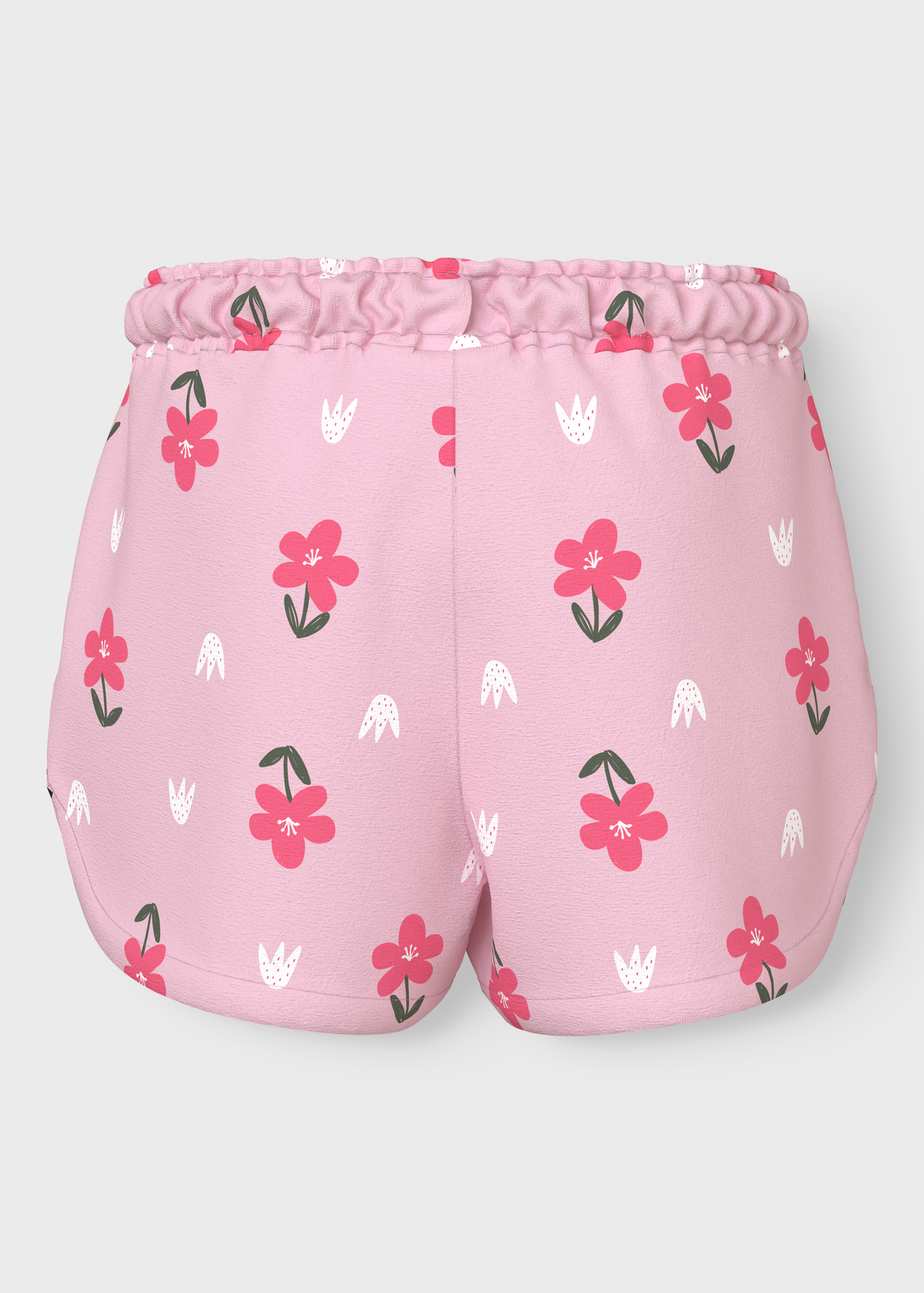 Name It Girls Pink Floral Shorts (9mths-5yrs)