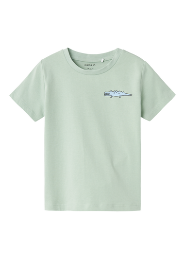 Name It Boys Green Crocodile T-Shirt (9mths-5yrs)