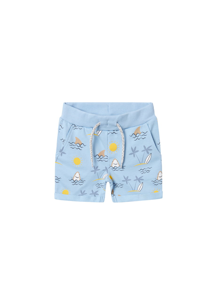 Name It Boys Blue Sea Print Shorts (9mths-5yrs)