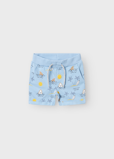 Name It Boys Blue Sea Print Shorts (9mths-5yrs)