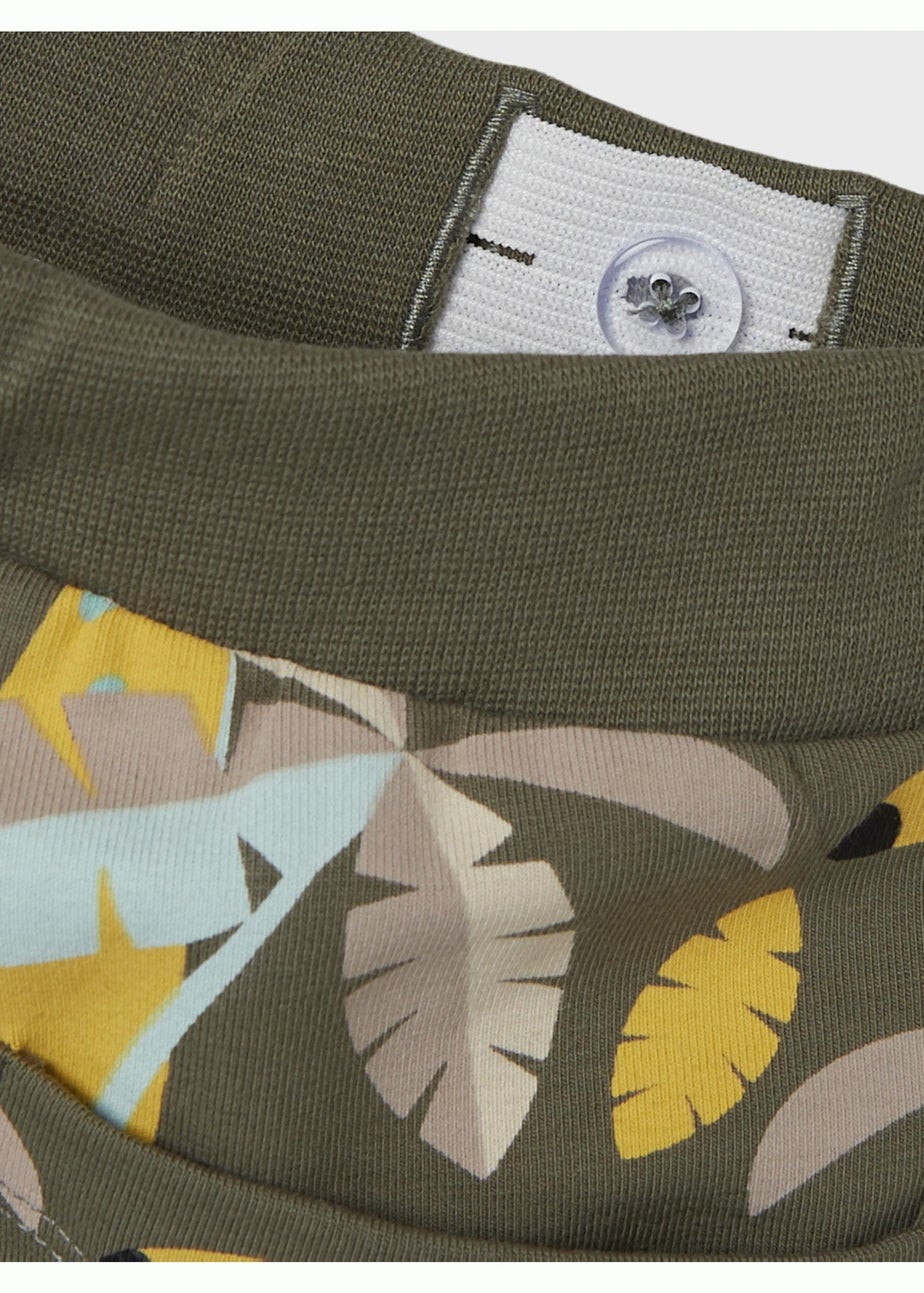 Name It Boys Orange Giraffe Top & Shorts Set (9mths-5yrs)