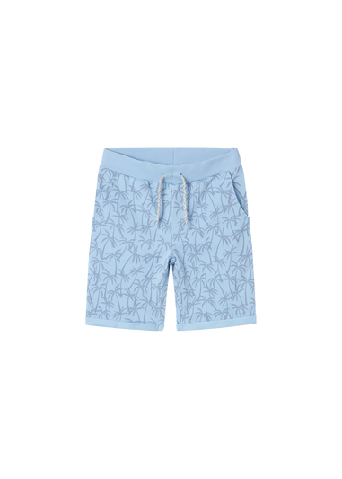Name It Boys Blue Palm Print Shorts (6-12yrs)