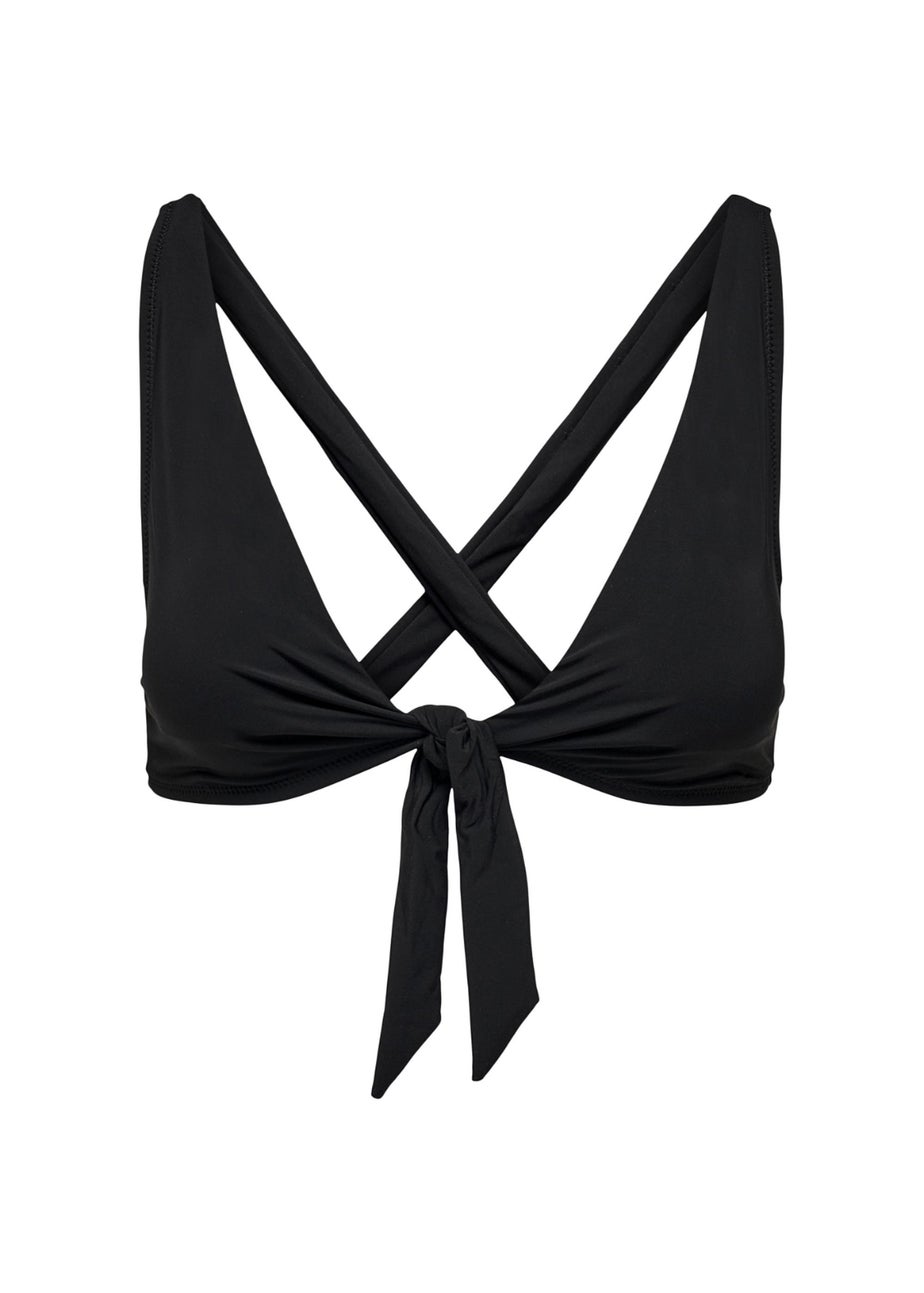 Only Black High Wasited Bikini Bottoms