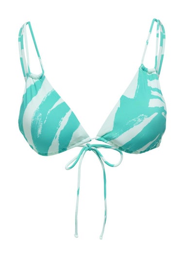 Only Teal Bikini Top