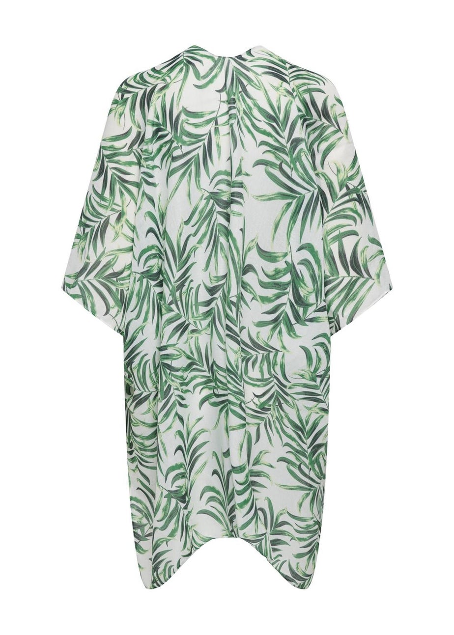 Only Palm Print Kimono