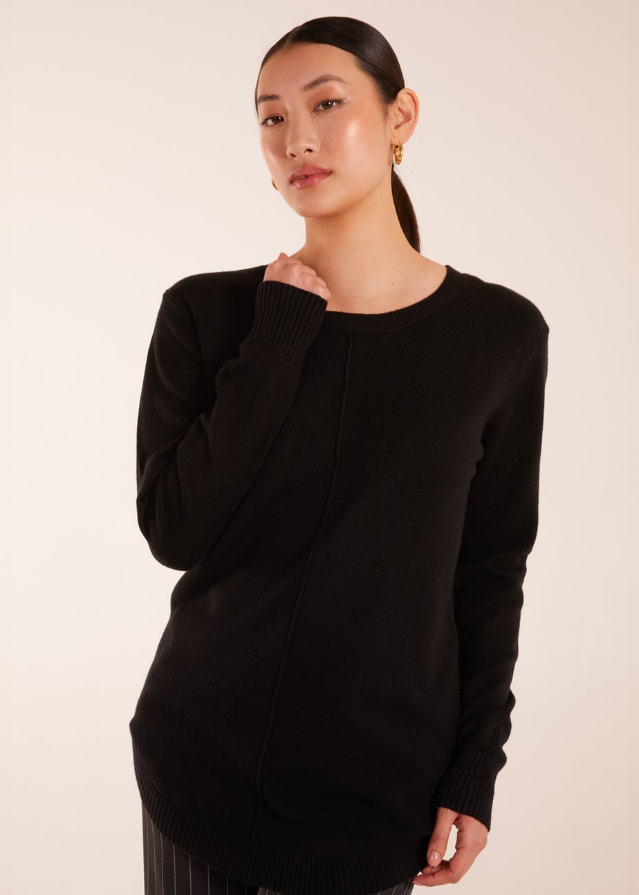 Blue Vanilla Black Middle Seam Detail Jumper