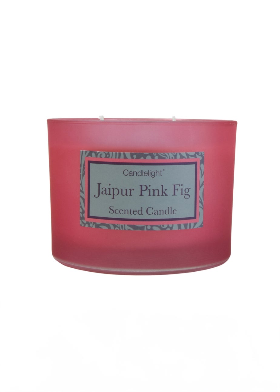 Candlelight Jaipur Pink Fig Scented Candle Set