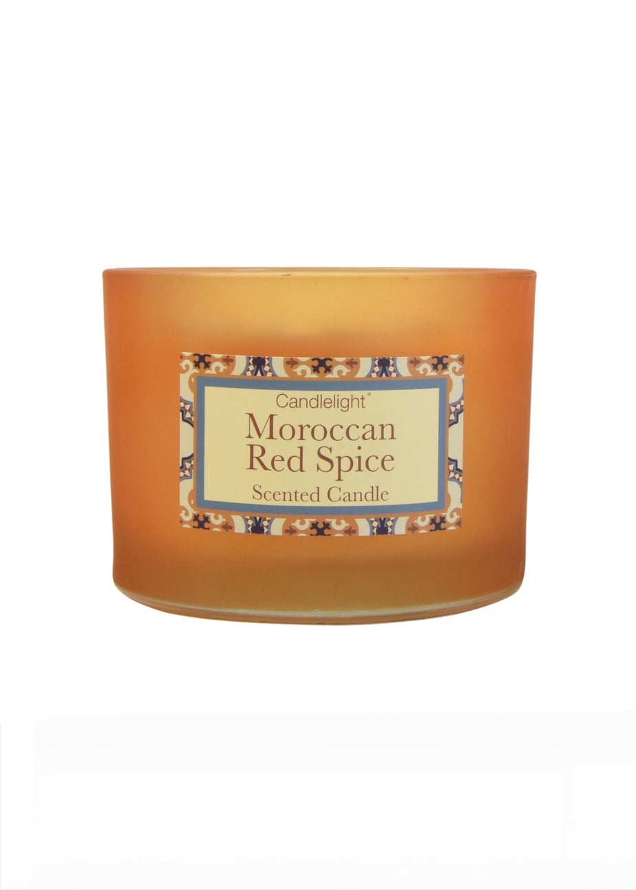 Candlelight Moroccan Red Spice Scented Candle