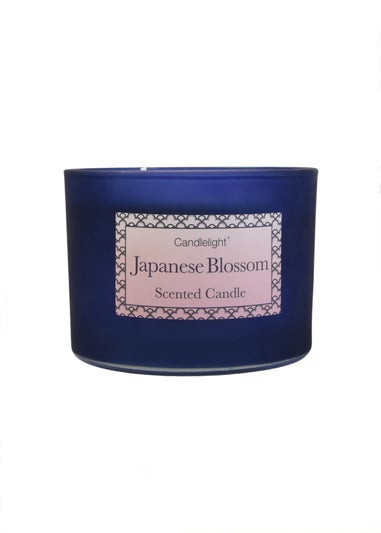 Candlelight Japanese Blossom Scented Candle