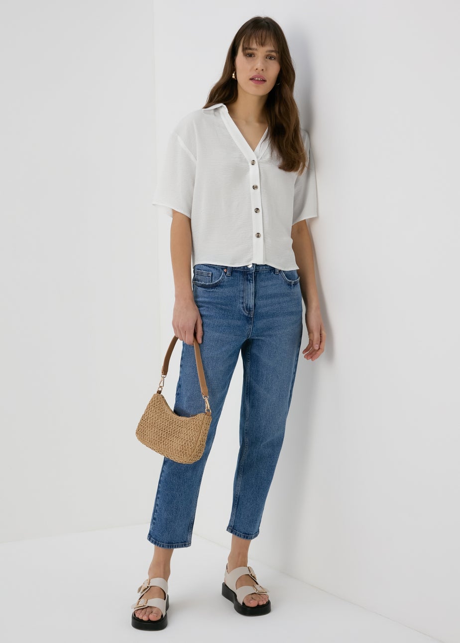 White Boxy Shirt