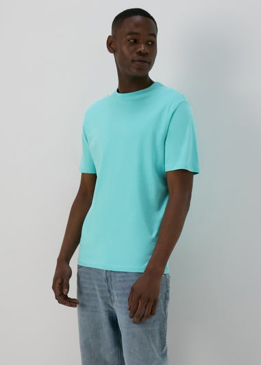 Turquoise Crew Neck T-Shirt