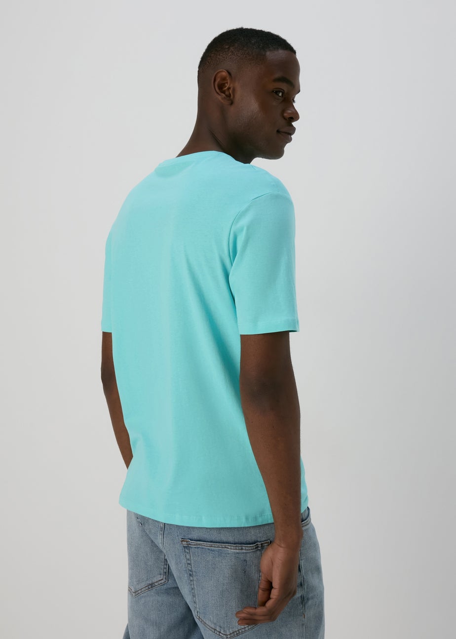 Turquoise Crew Neck T-Shirt