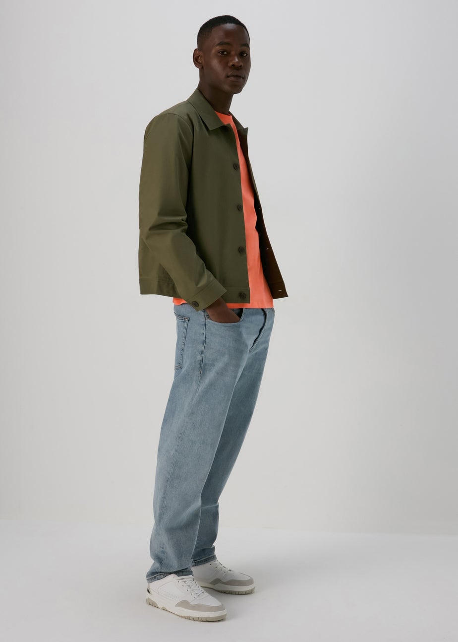 Coral Essential Crew Neck Tee