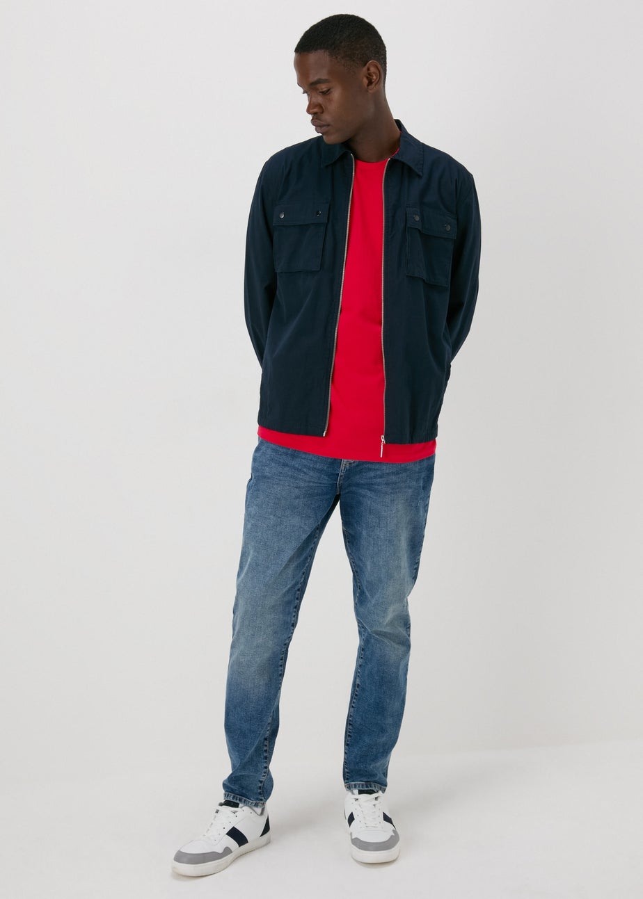 Red Essential Crewneck T-Shirt