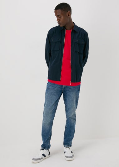 Red Essential Crewneck T-Shirt