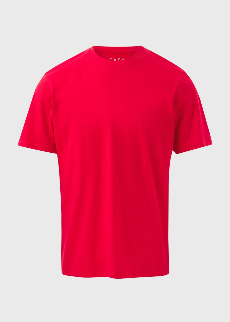 Red Essential Crewneck T-Shirt