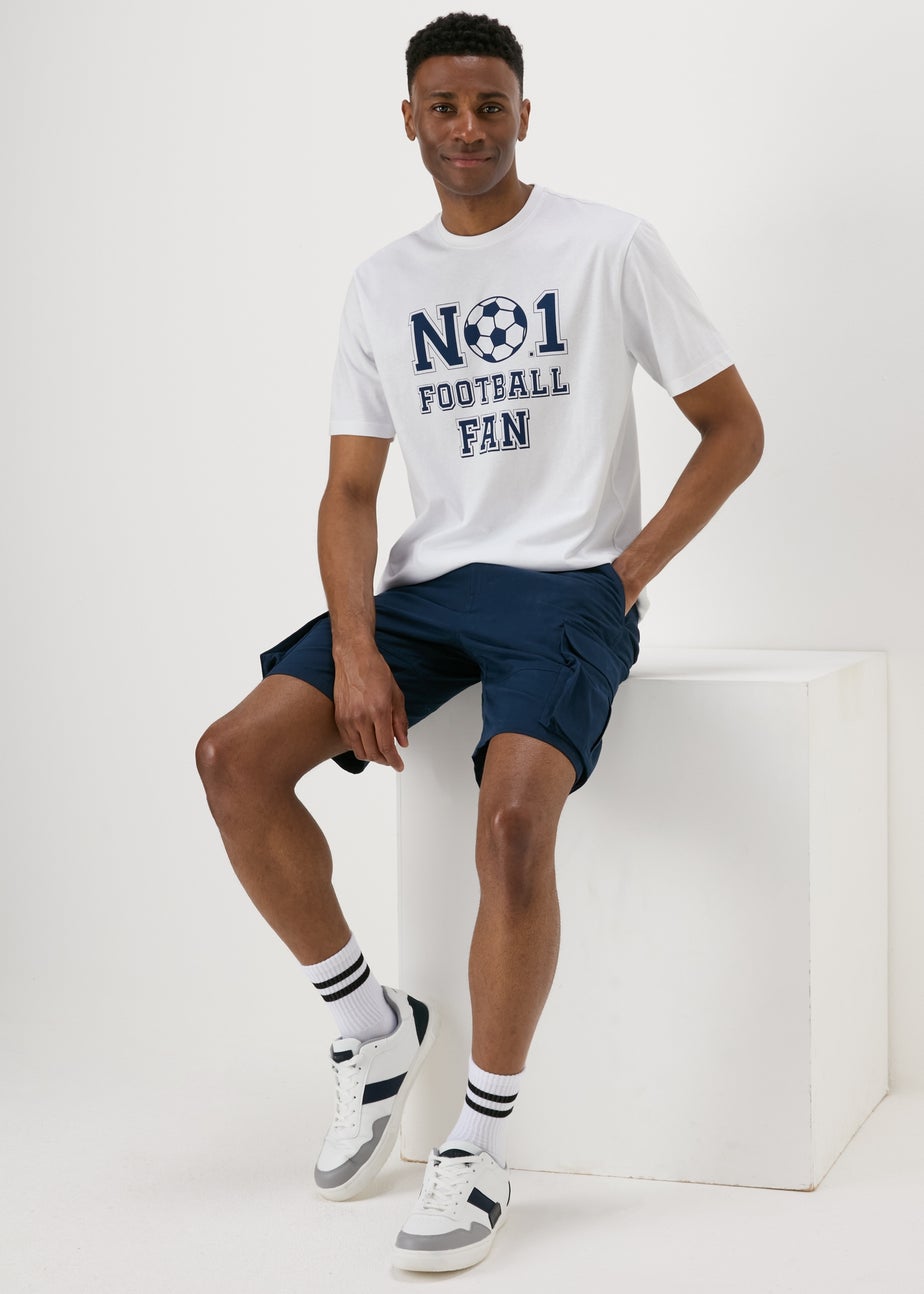 White Football Fan T-Shirt