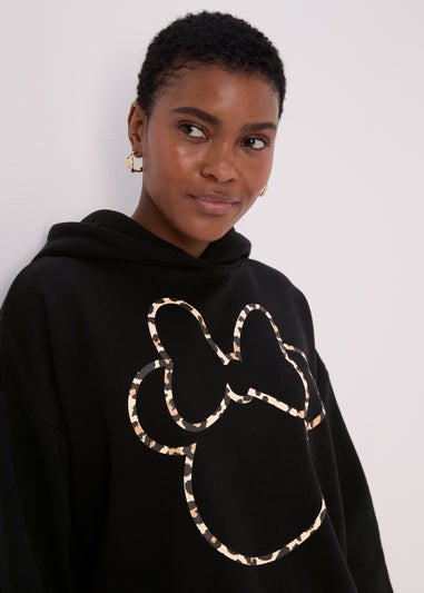 Black Minnie Mouse Hoodie