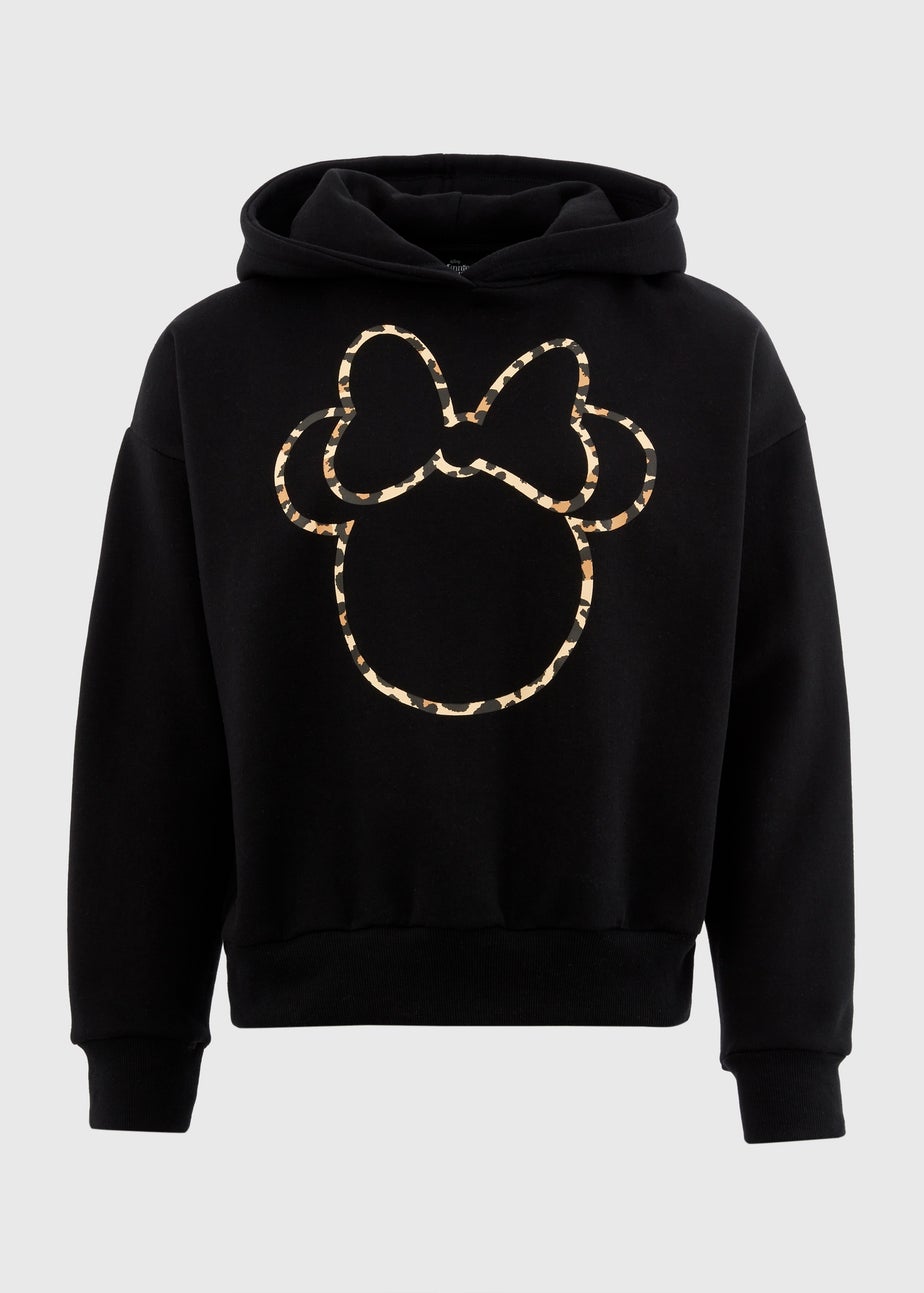 Black Minnie Mouse Hoodie