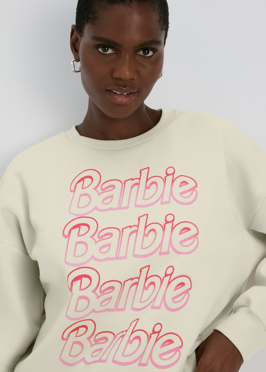 Cream Barbie Sweatshirt