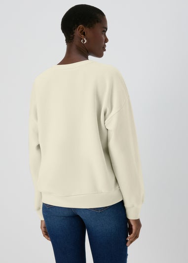 Cream Barbie Sweatshirt