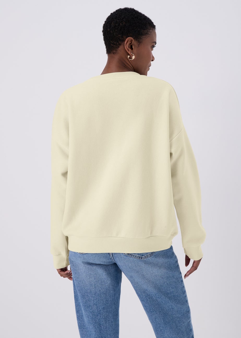 Cream Minnie Mouse Sweatshirt