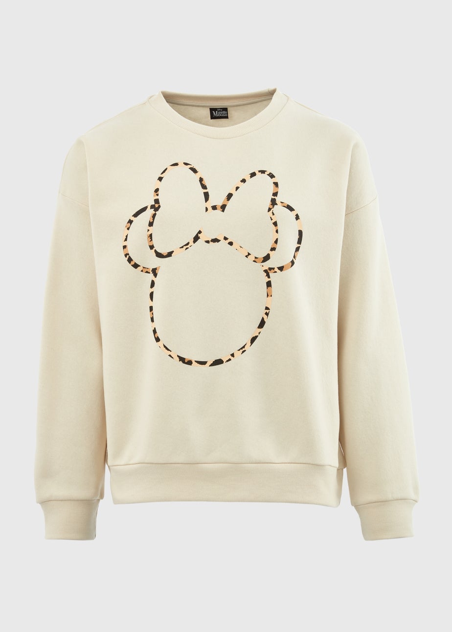 Cream Minnie Mouse Sweatshirt
