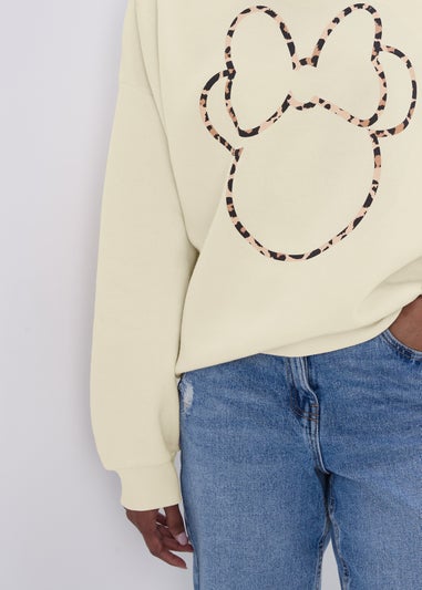 Cream Minnie Mouse Sweatshirt