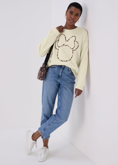 Cream Minnie Mouse Sweatshirt