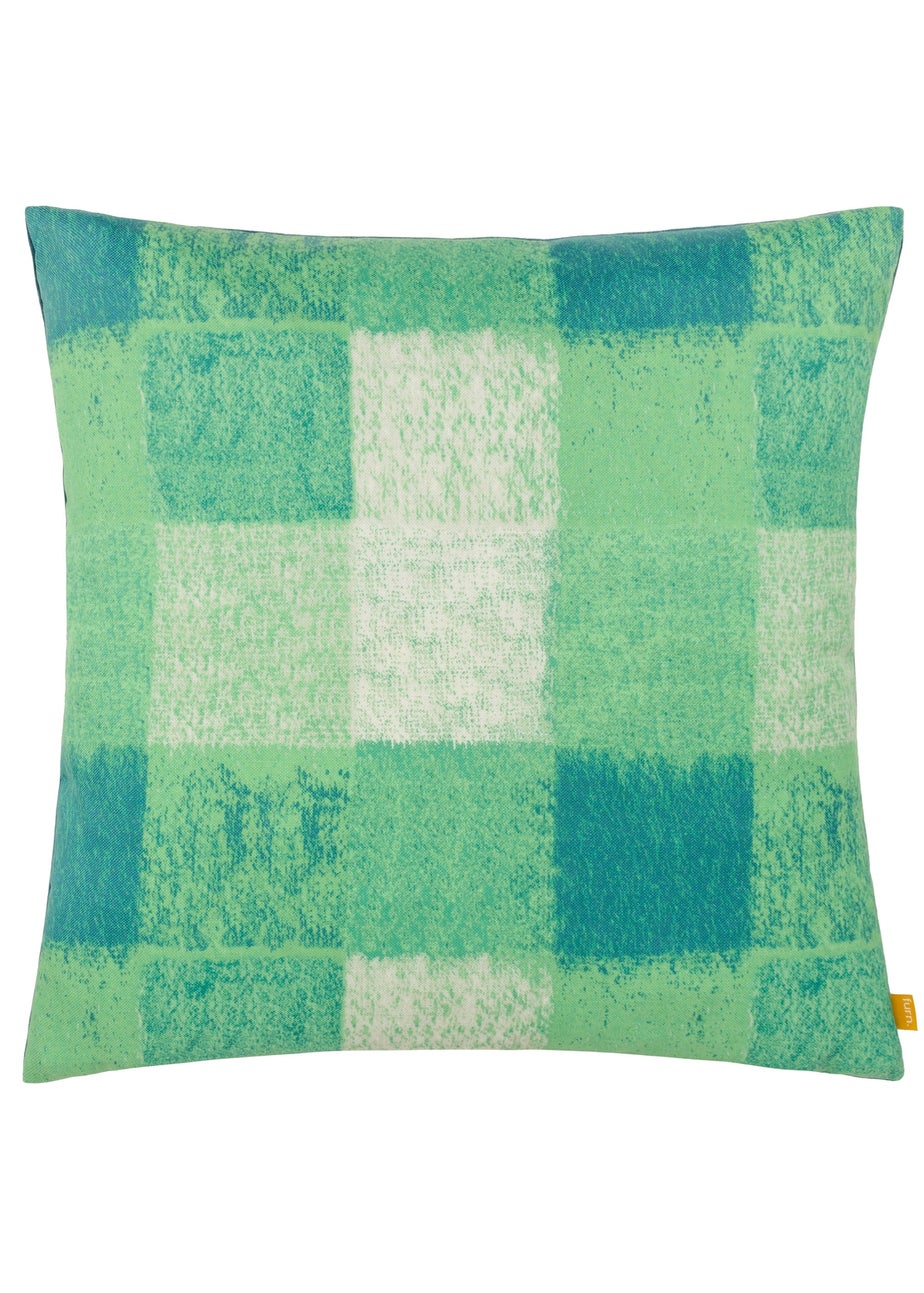 furn. Alma Checked Filled Cushion (50cm x 50cm x 8cm)