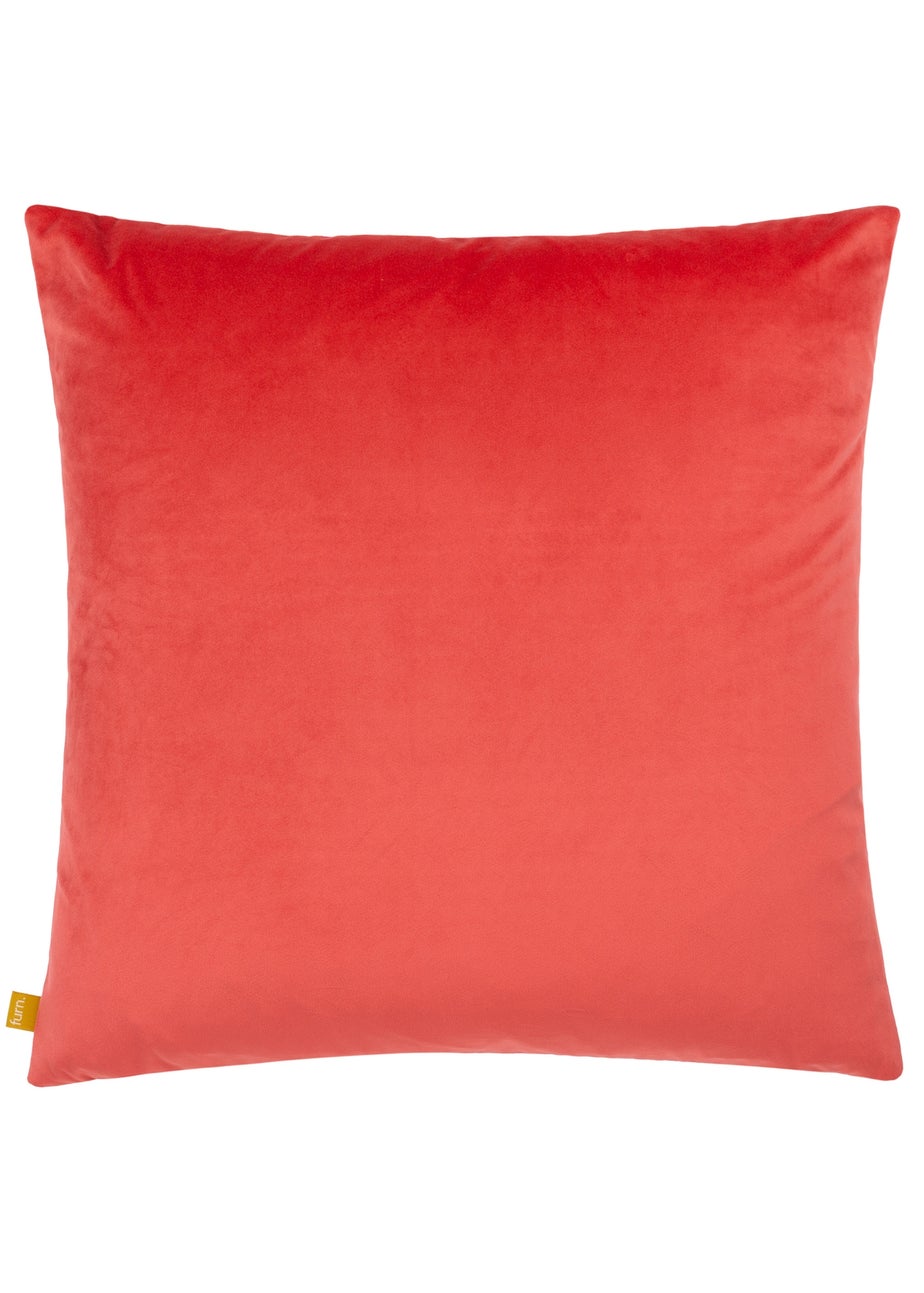 furn. Alma Checked Filled Cushion (50cm x 50cm x 8cm)