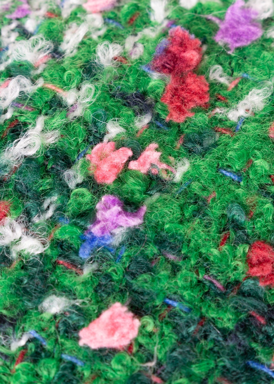 Heya Home Connie Check Jacquard Filled Cushion (45cm x 45cm x 8cm)