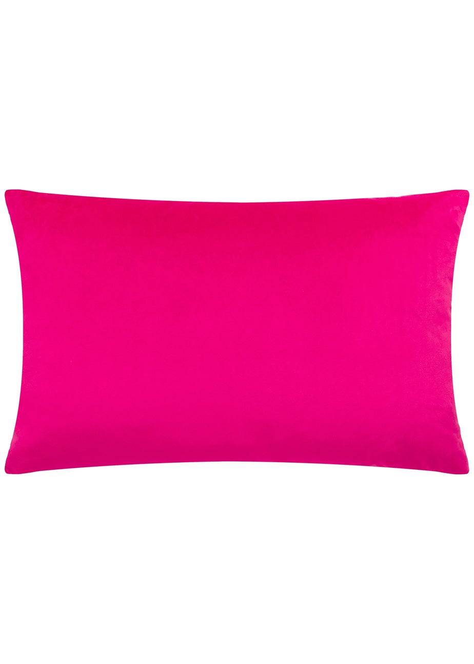 Heya Home Bon Bon Velvet Filled Cushion (40cm x 60cm x 8cm)