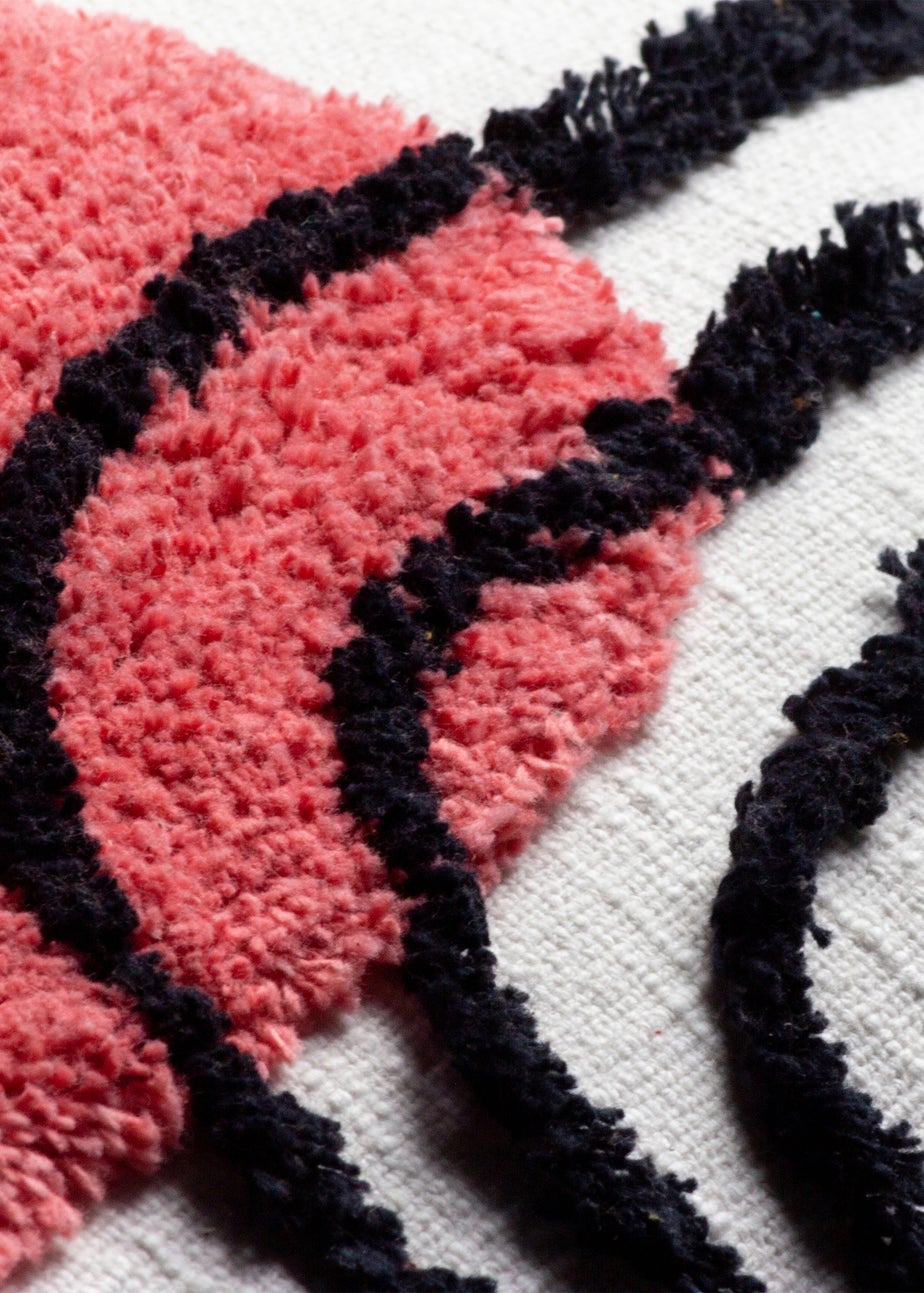 Heya Home Elmer Tufted Filled Cushion (45cm x 45cm x 8cm)