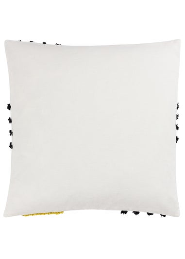 Heya Home Elmer Tufted Filled Cushion (45cm x 45cm x 8cm)