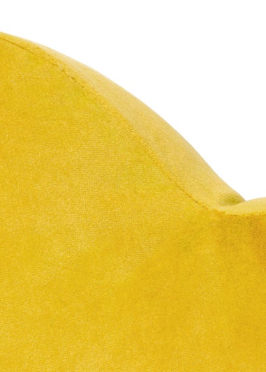 Heya Home Flower Velvet Ready Filled Cushion (One Size)