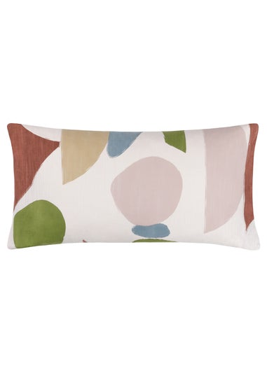 Hoem Meta Rectangular Geometric Filled Cushion (30cm x 65cm x 8cm)