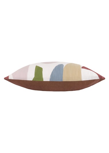 Hoem Meta Rectangular Geometric Filled Cushion (30cm x 65cm x 8cm)