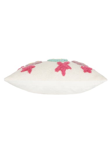 Heya Home Pop Tufted Filled Cushion (30cm x 50cm x 8cm)