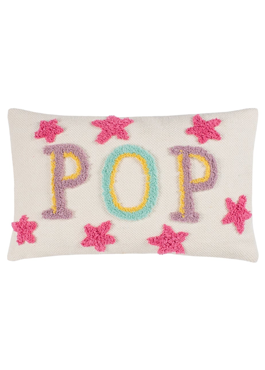 Heya Home Pop Tufted Filled Cushion (30cm x 50cm x 8cm)