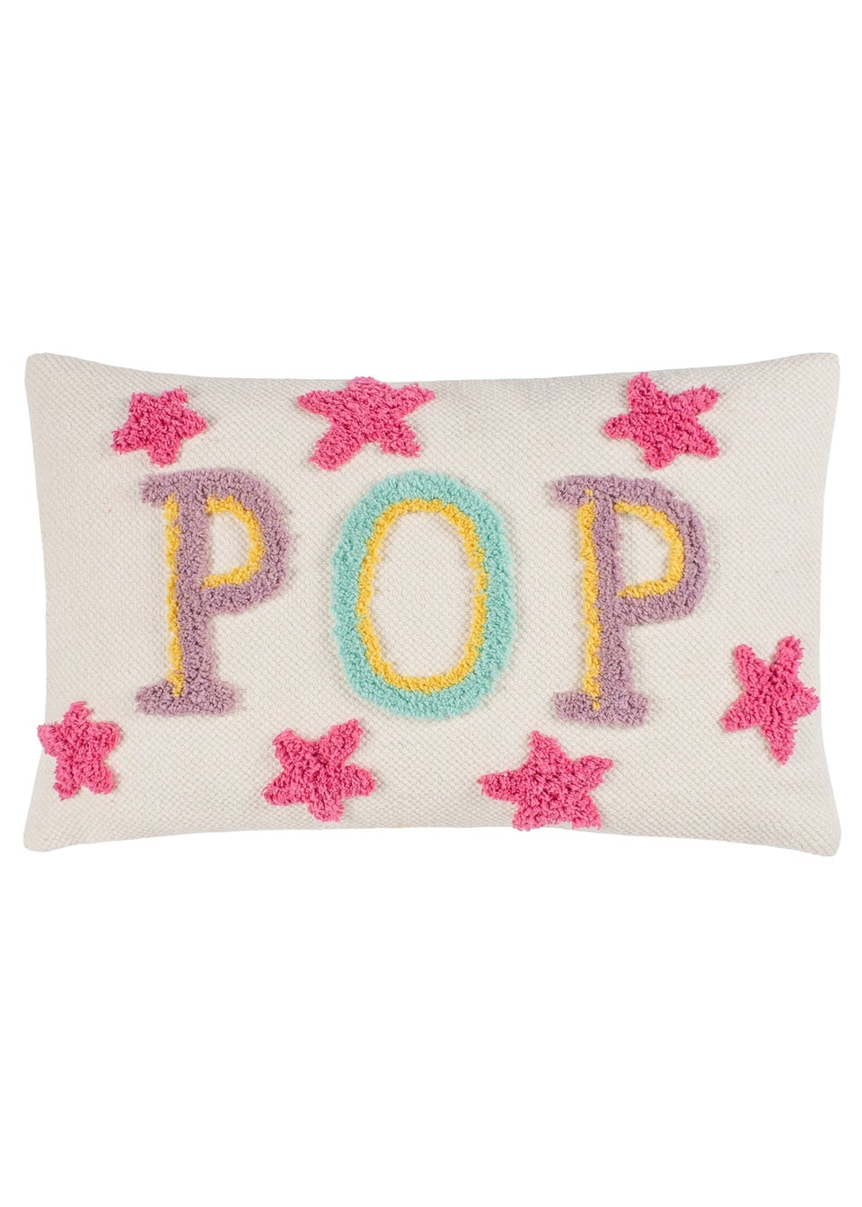 Heya Home Pop Tufted Filled Cushion (30cm x 50cm x 8cm)