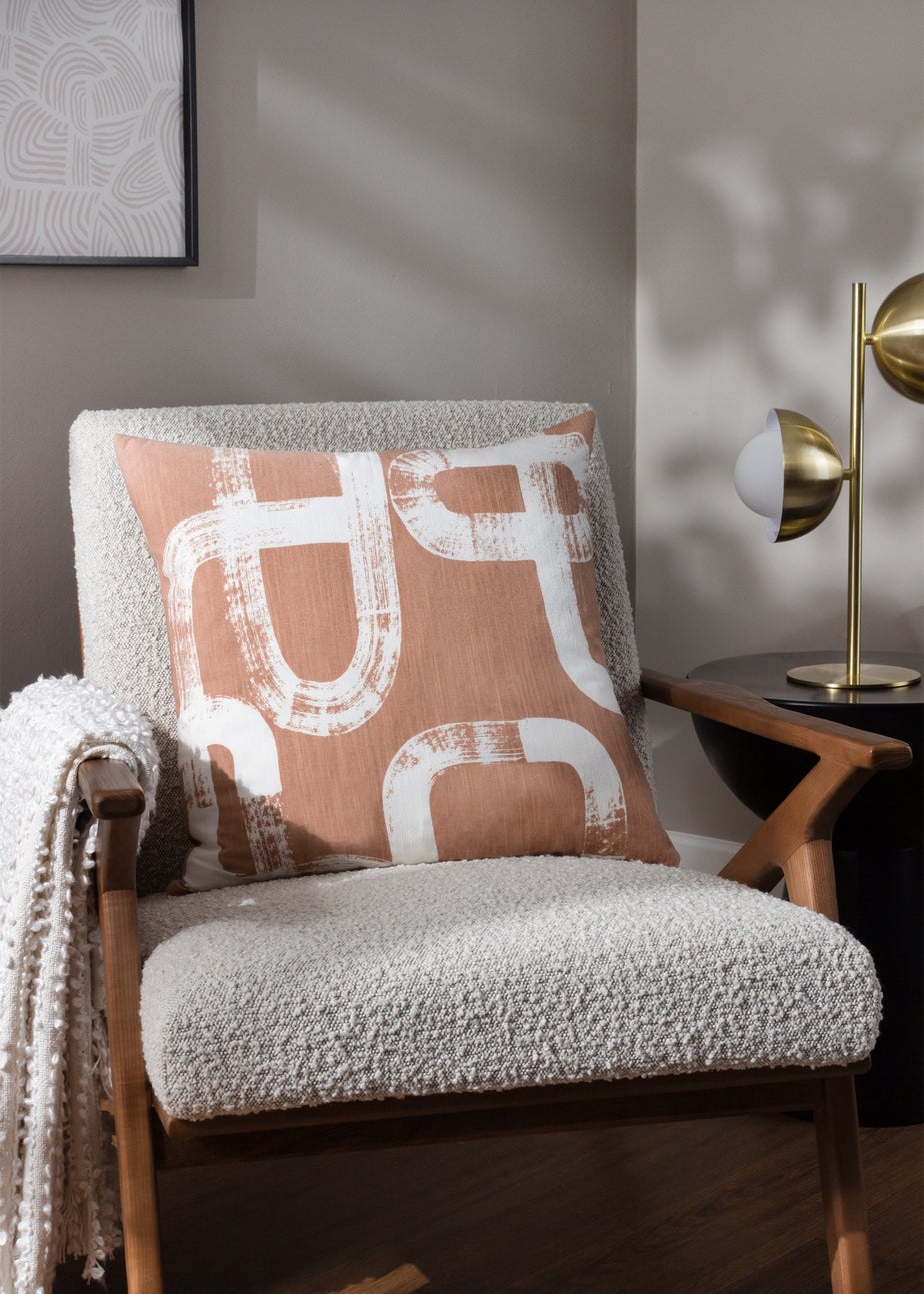 Hoem Tuba Geometric Filled Cushion (50cm x 50cm x 8cm)