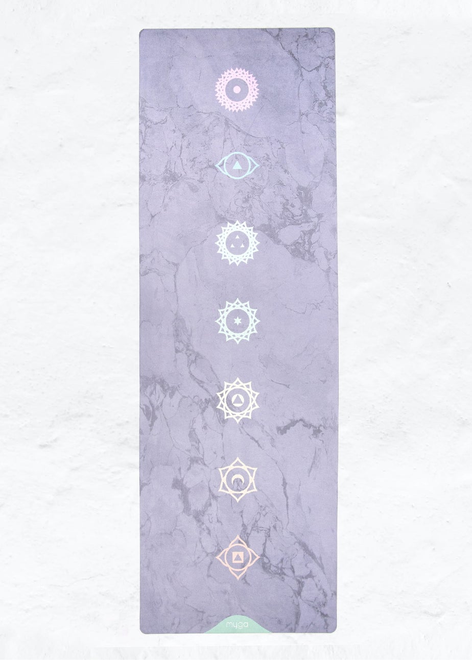 Myga Vegan Chakra Suede Yoga Mat