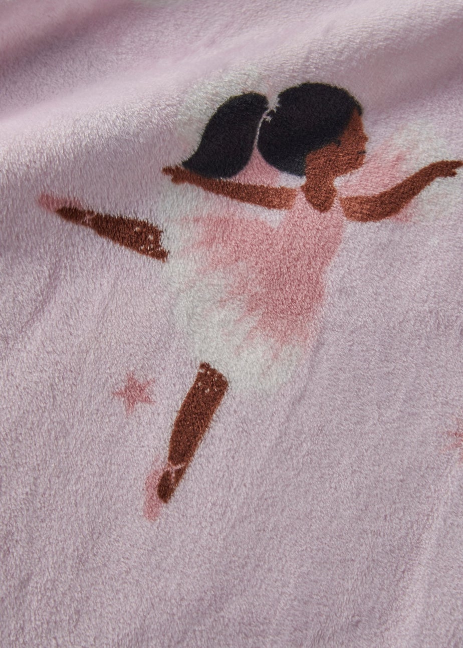 Catherine Lansfield Dancing Fairies Cosy Fleece Throw (130x170cm)