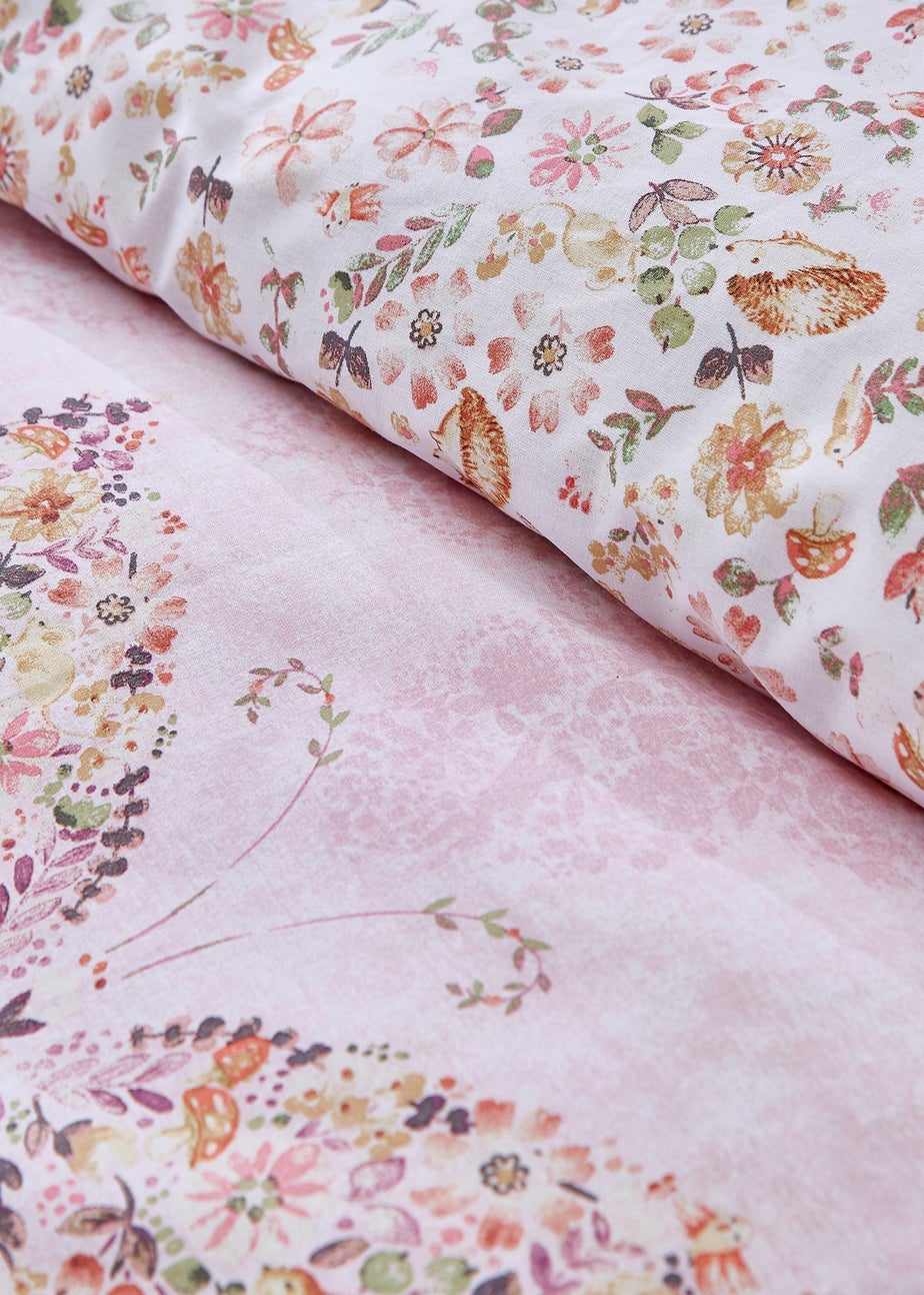 Catherine Lansfield Enchanted Butterfly Reversible Duvet Set