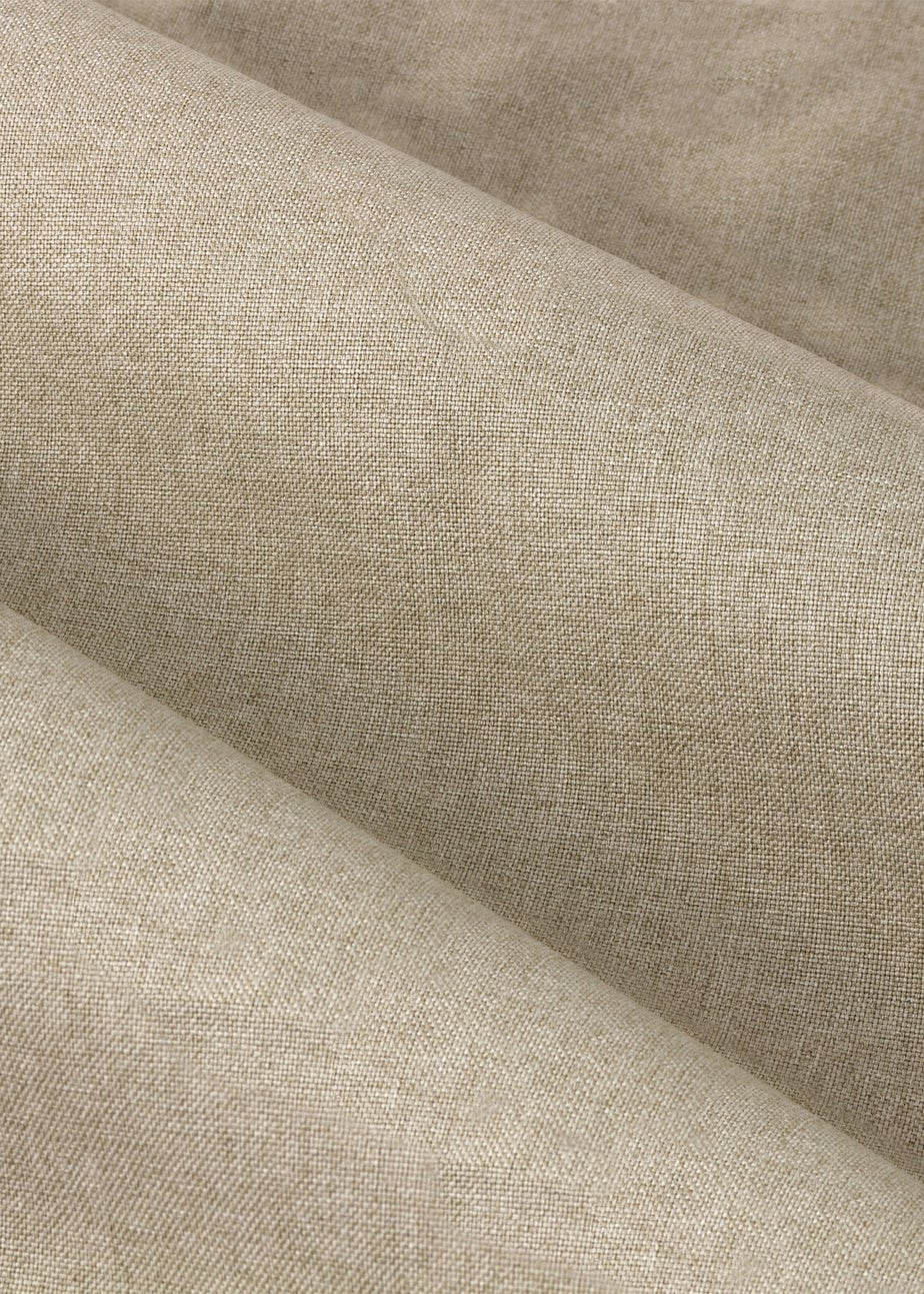 furn. Dawn 100% Blackout Thermal Eyelet Curtains Natural